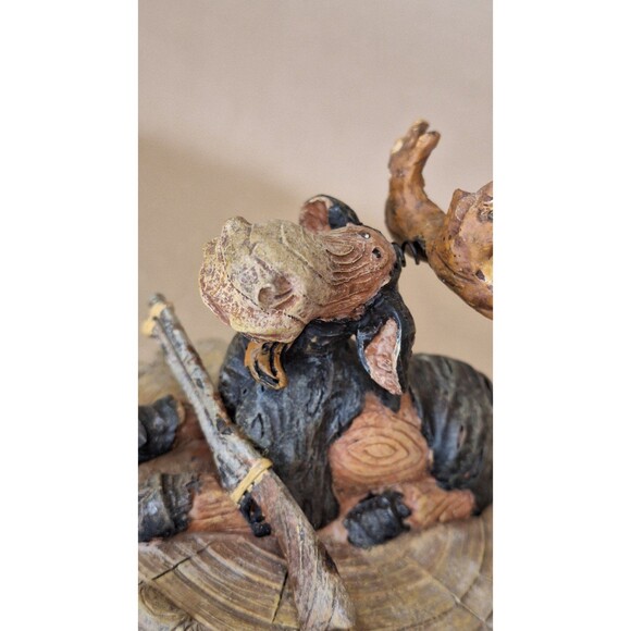 Moose Trinket Box Lodge Woodland Hunting Decor Rare Jewelry Box - Picture 2 of 11